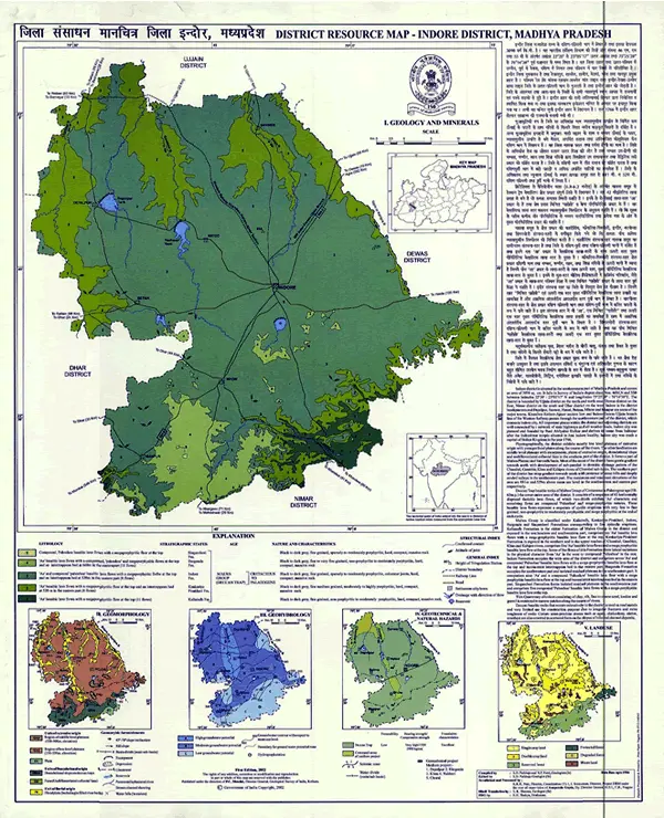 District Resource Map of Indore Image Taken from https://employee.gsi.gov.in/cs/groups/public/documents/document/b3zp/mti2/~edisp/dcport1gsigovi126556.gif