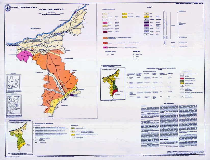 District Resource Map of Thanjavur Image Taken from https://employee.gsi.gov.in/cs/groups/public/documents/document/b3zp/mti2/~edisp/dcport1gsigovi126583.gif