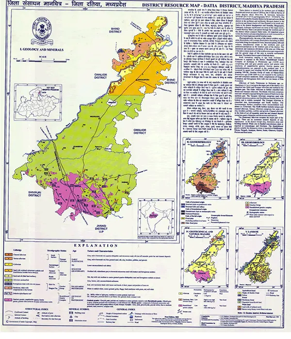 District Resource Map of Datia Image Taken from https://employee.gsi.gov.in/cs/groups/public/documents/document/b3zp/mti2/~edisp/dcport1gsigovi126662.gif