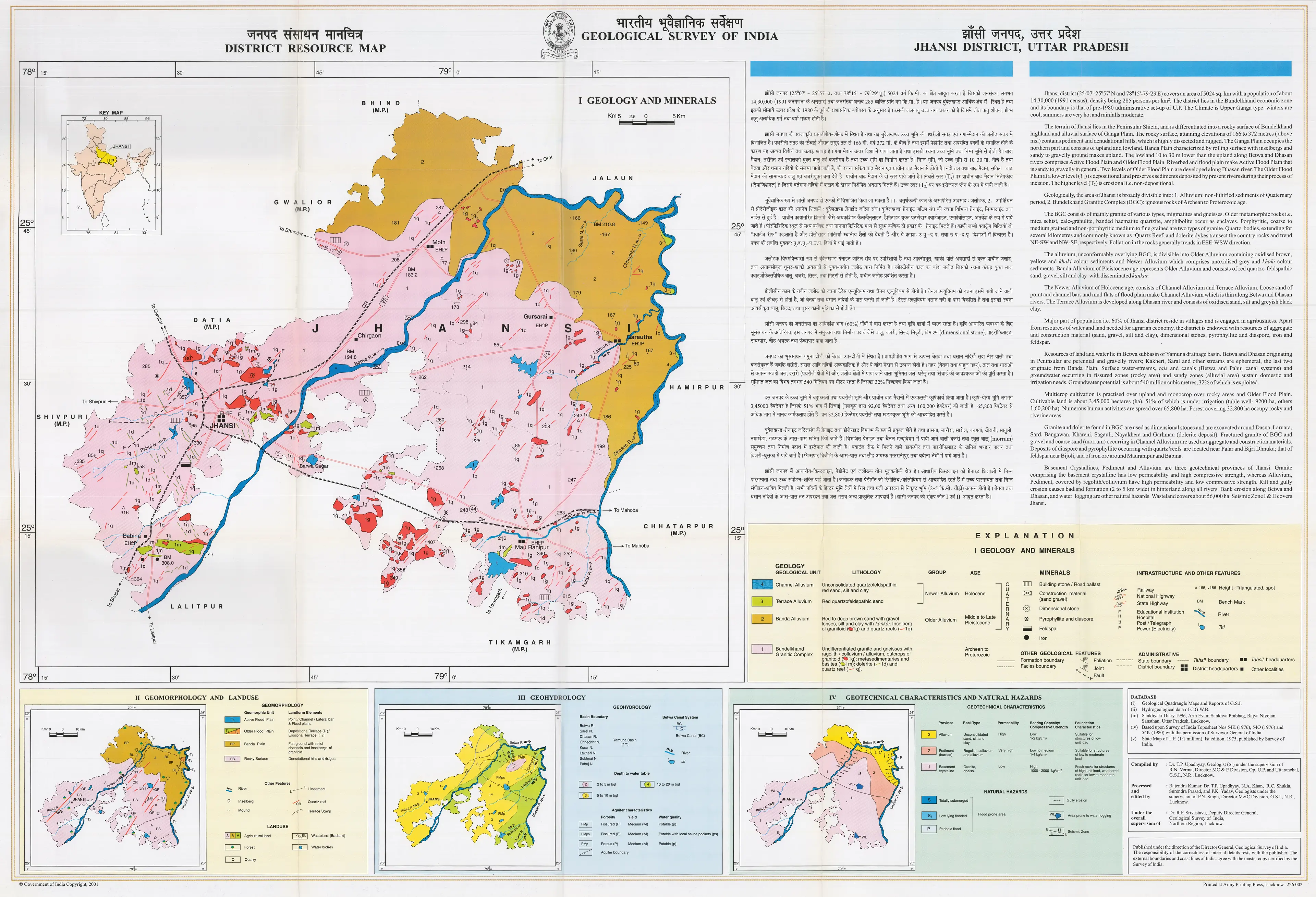 District Resource Map of Jhansi Image Taken from https://employee.gsi.gov.in/cs/groups/public/documents/document/b3zp/mti2/~edisp/dcport1gsigovi126724.jpg