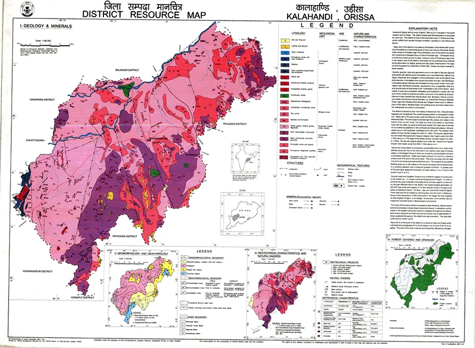 District Resource Map of Kalahandi Image Taken from https://employee.gsi.gov.in/cs/groups/public/documents/document/b3zp/mti2/~edisp/dcport1gsigovi126732.gif