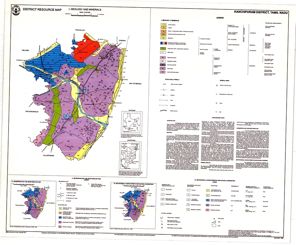 District Resource Map of Kanchipuram Image Taken from https://employee.gsi.gov.in/cs/groups/public/documents/document/b3zp/mti2/~edisp/dcport1gsigovi126734.gif