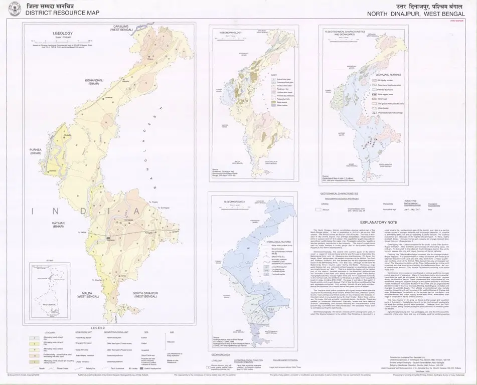 District Resource Map of Uttar Dinajpur Image Taken from https://employee.gsi.gov.in/cs/groups/public/documents/document/b3zp/mti2/~edisp/dcport1gsigovi126807.jpg