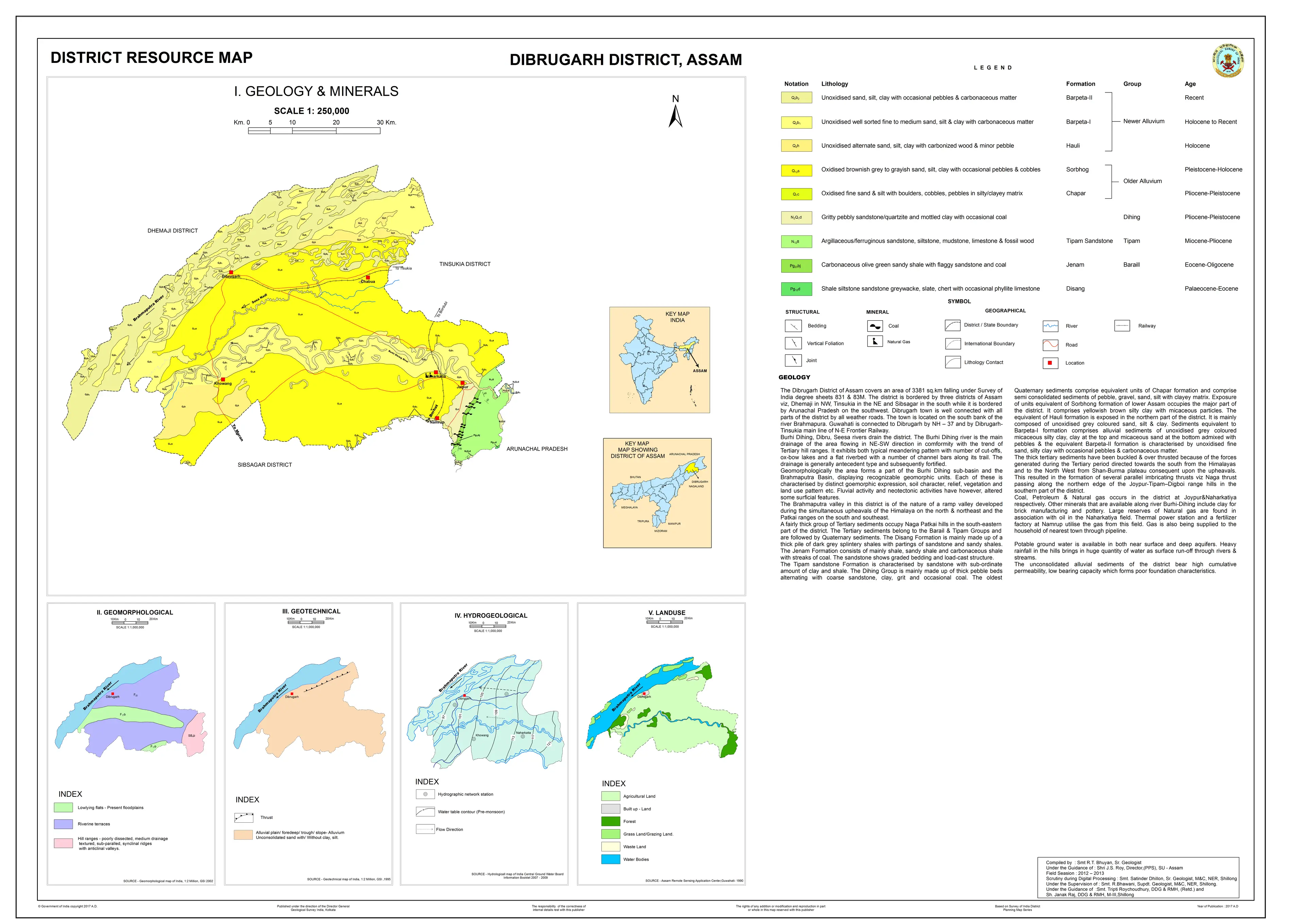 District Resource Map of Dibrugarh Image Taken from https://employee.gsi.gov.in/cs/groups/public/documents/document/b3zp/njaw/~edisp/dcport1gsigovi600661.jpg