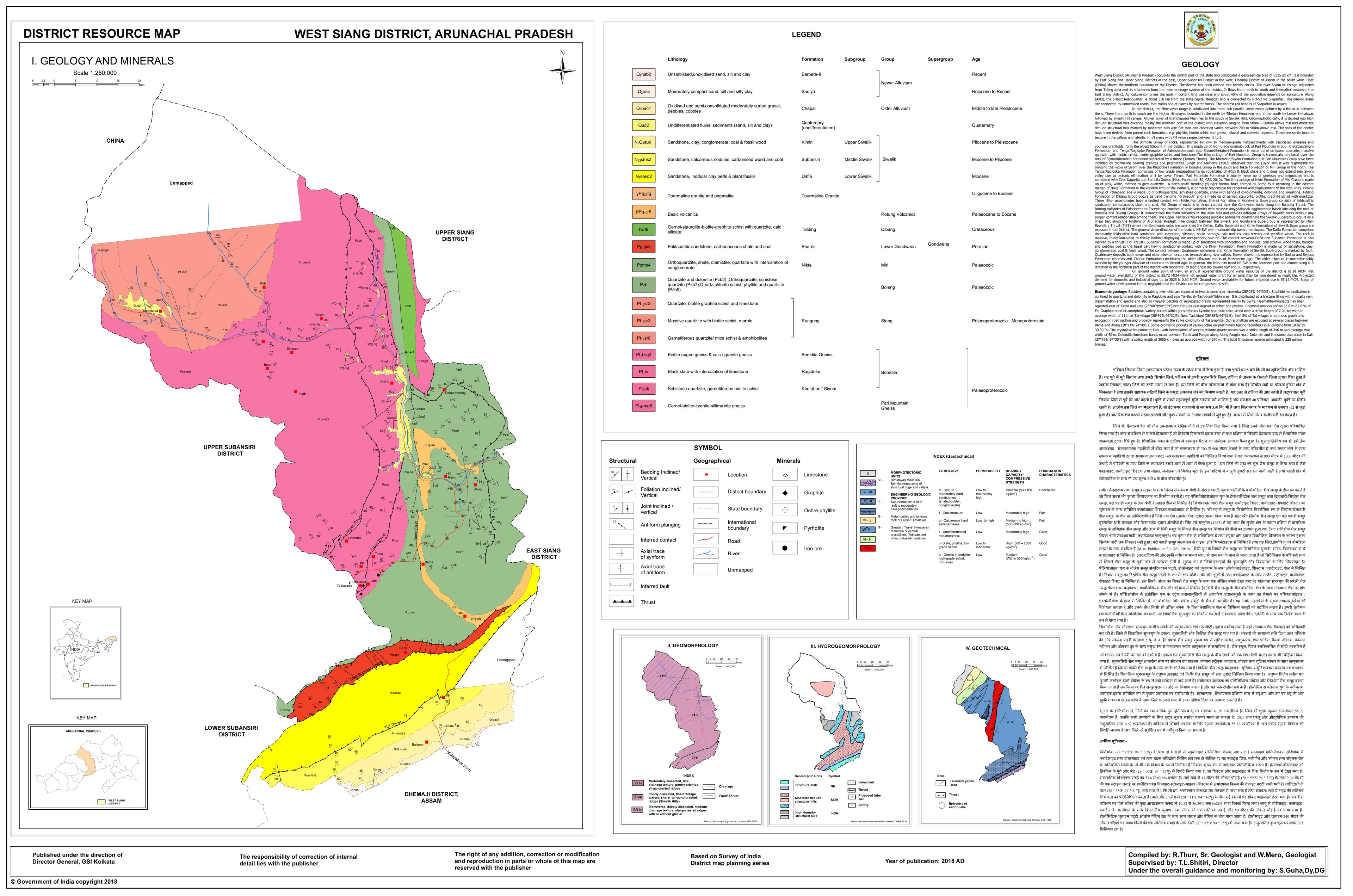 District Resource Map of West Siang Image Taken from https://employee.gsi.gov.in/cs/groups/public/documents/document/b3zp/njk4/~edisp/dcport1gsigovi698751.jpg