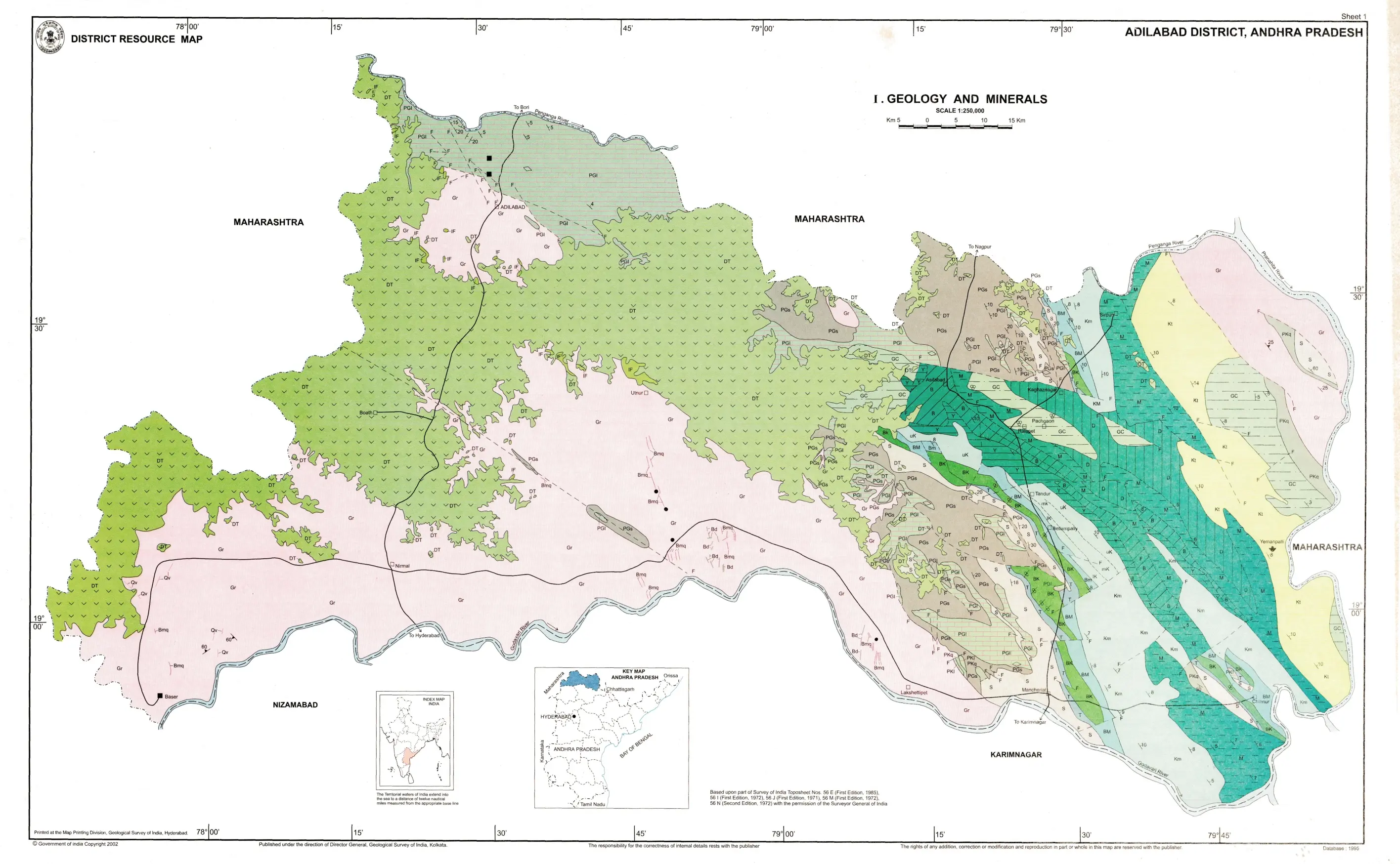 District Resource Map of Adilabad Image Taken from https://employee.gsi.gov.in/cs/groups/public/documents/document/b3zp/nzk3/~edisp/dcport1gsigovi797918.jpg