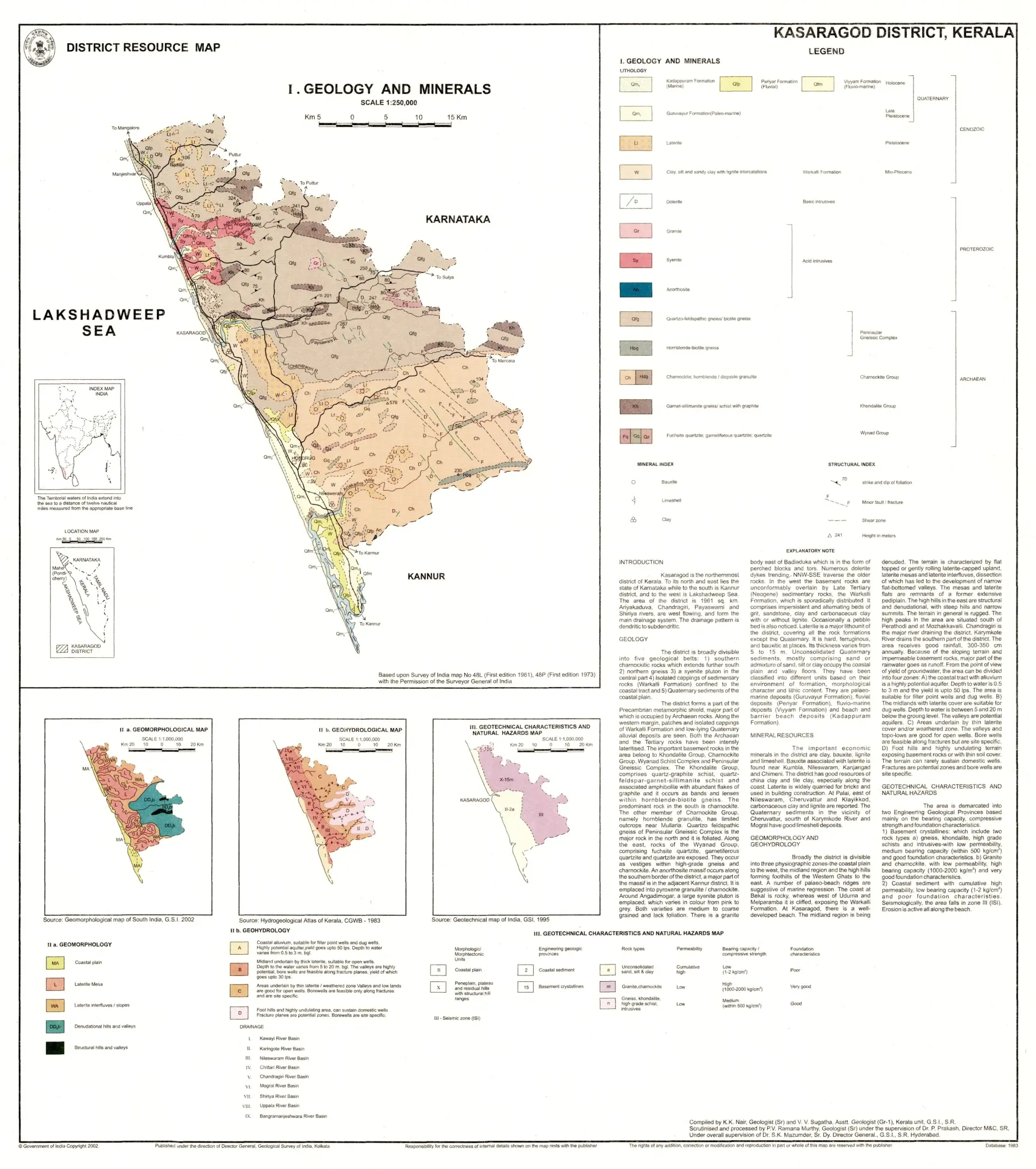 District Resource Map of Kasargod Image Taken from https://employee.gsi.gov.in/cs/groups/public/documents/document/b3zp/odmx/~edisp/dcport1gsigovi831609.jpg