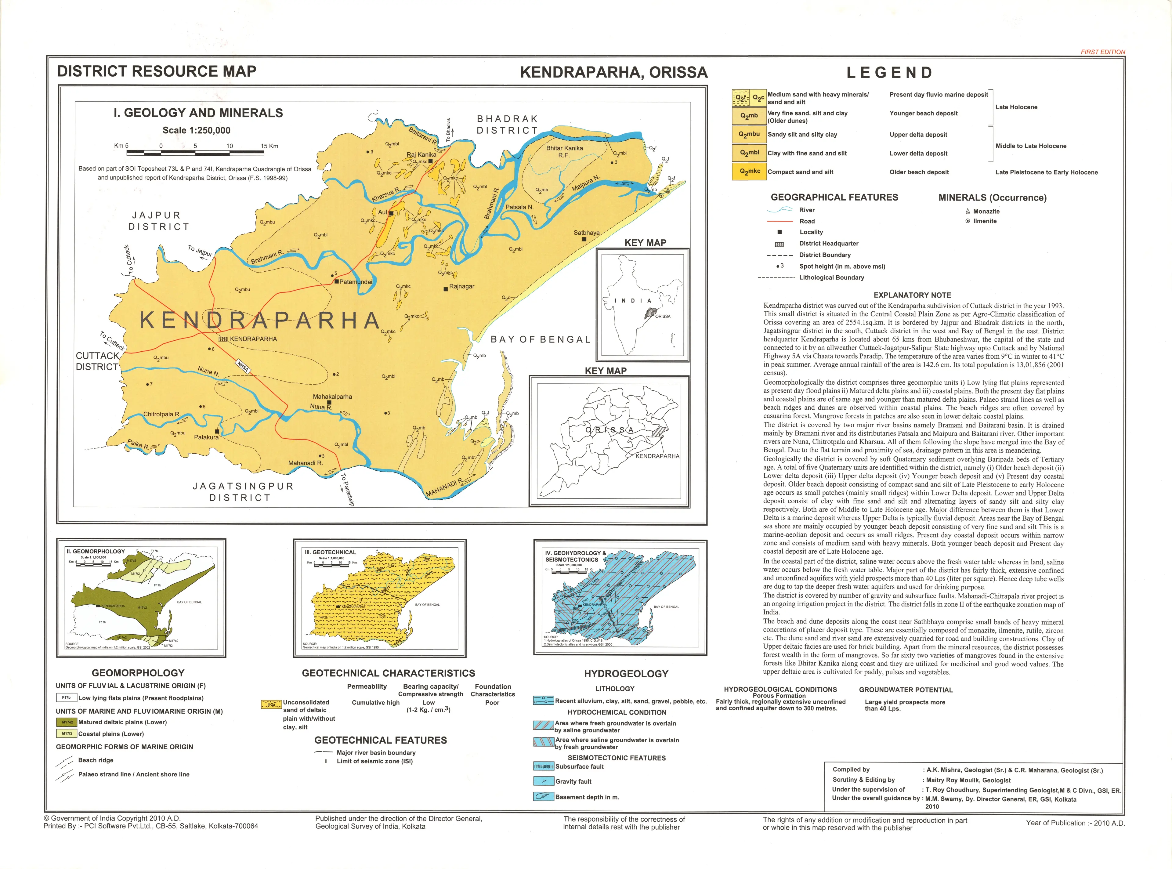 District Resource Map of Kendrapara Image Taken from https://employee.gsi.gov.in/cs/groups/public/documents/document/b3zp/odqy/~edisp/dcport1gsigovi842793.jpg