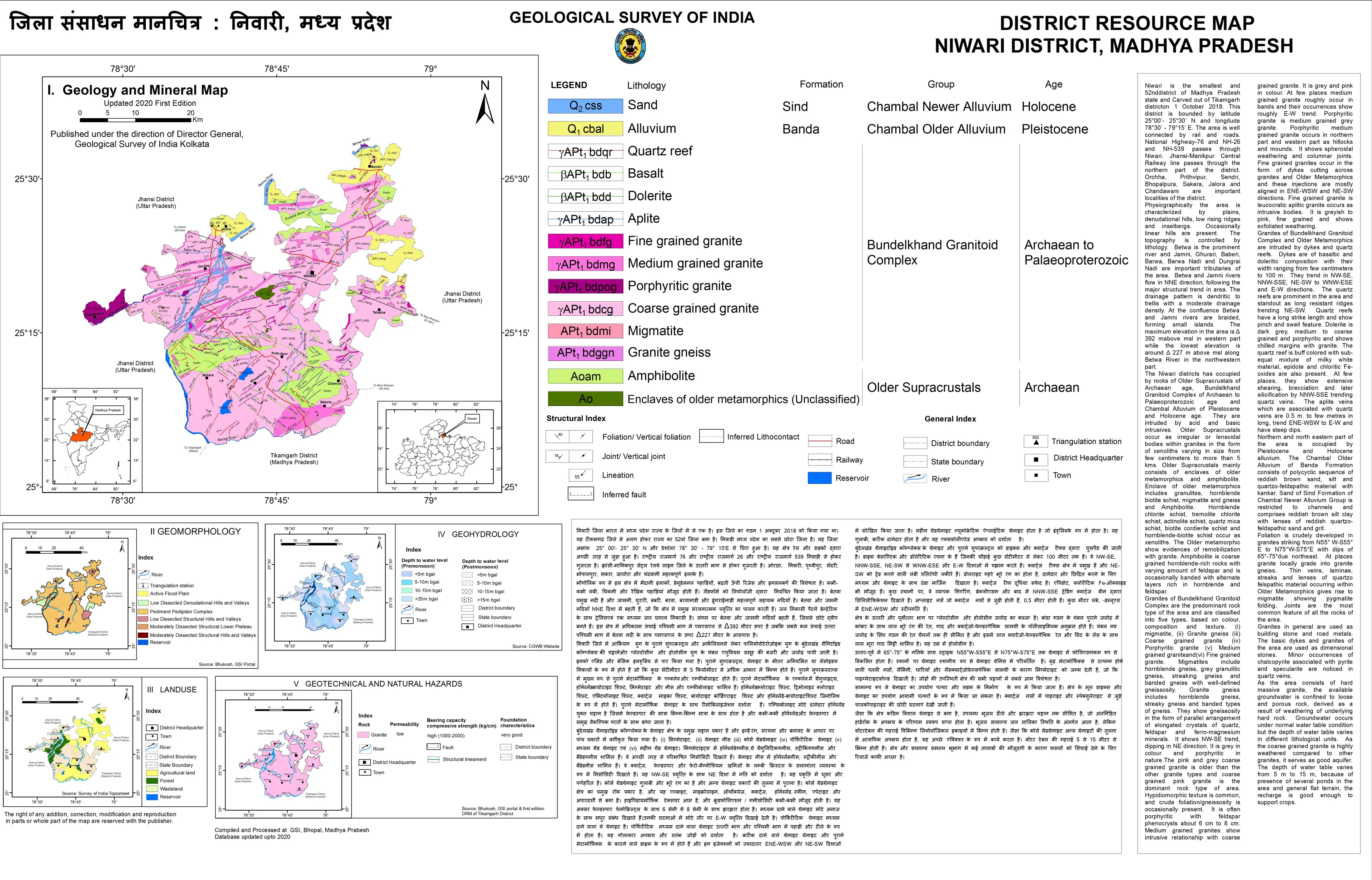 District Resource Map of Niwari District Image Taken from https://employee.gsi.gov.in/cs/groups/public/documents/document/b3zp/otc1/~edisp/dcport1gsigovi975026.jpg