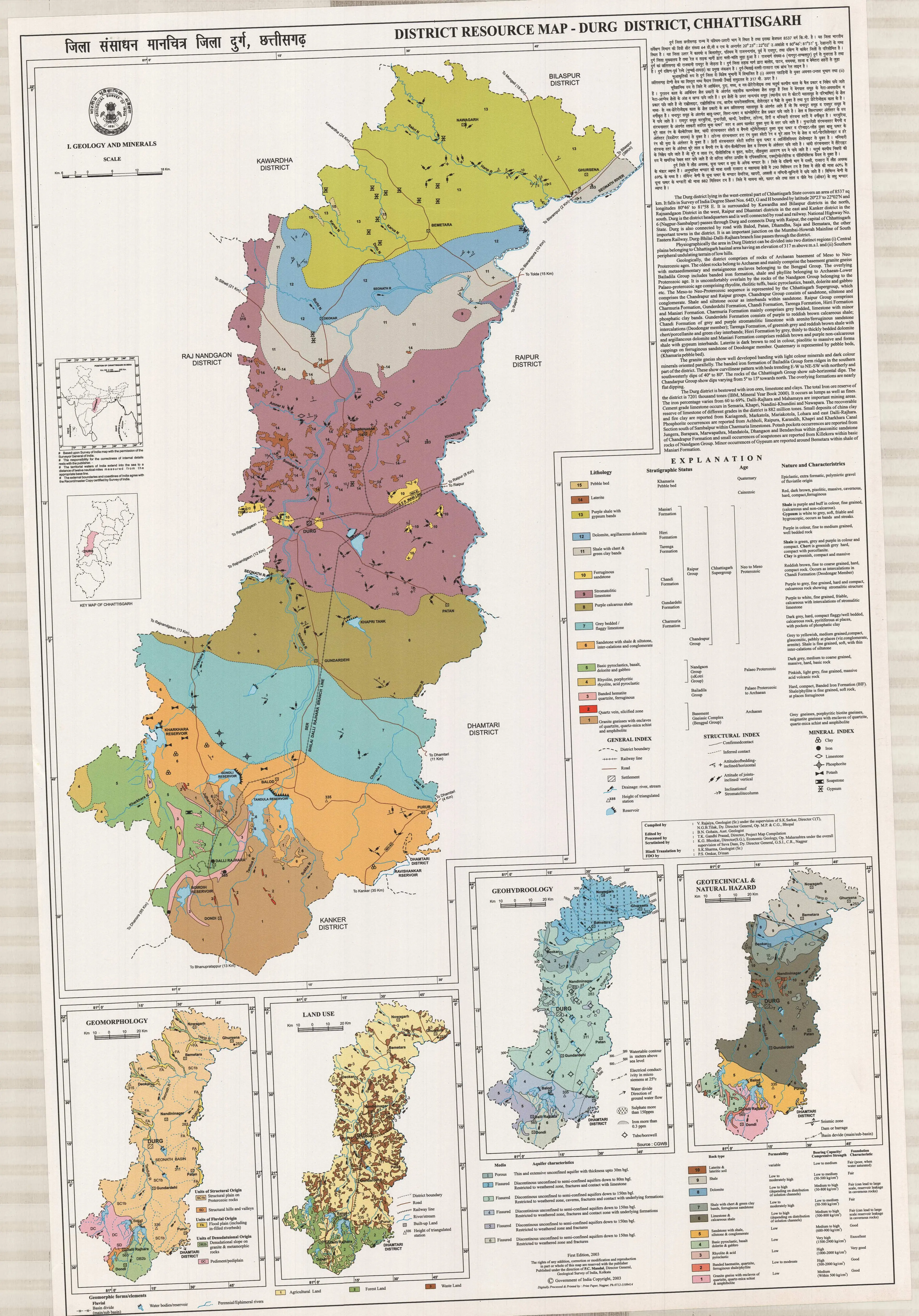 District Resource Map of Durg Image Taken from https://employee.gsi.gov.in/cs/groups/public/documents/document/b3zp/otex/~edisp/dcport1gsigovi911686.jpg